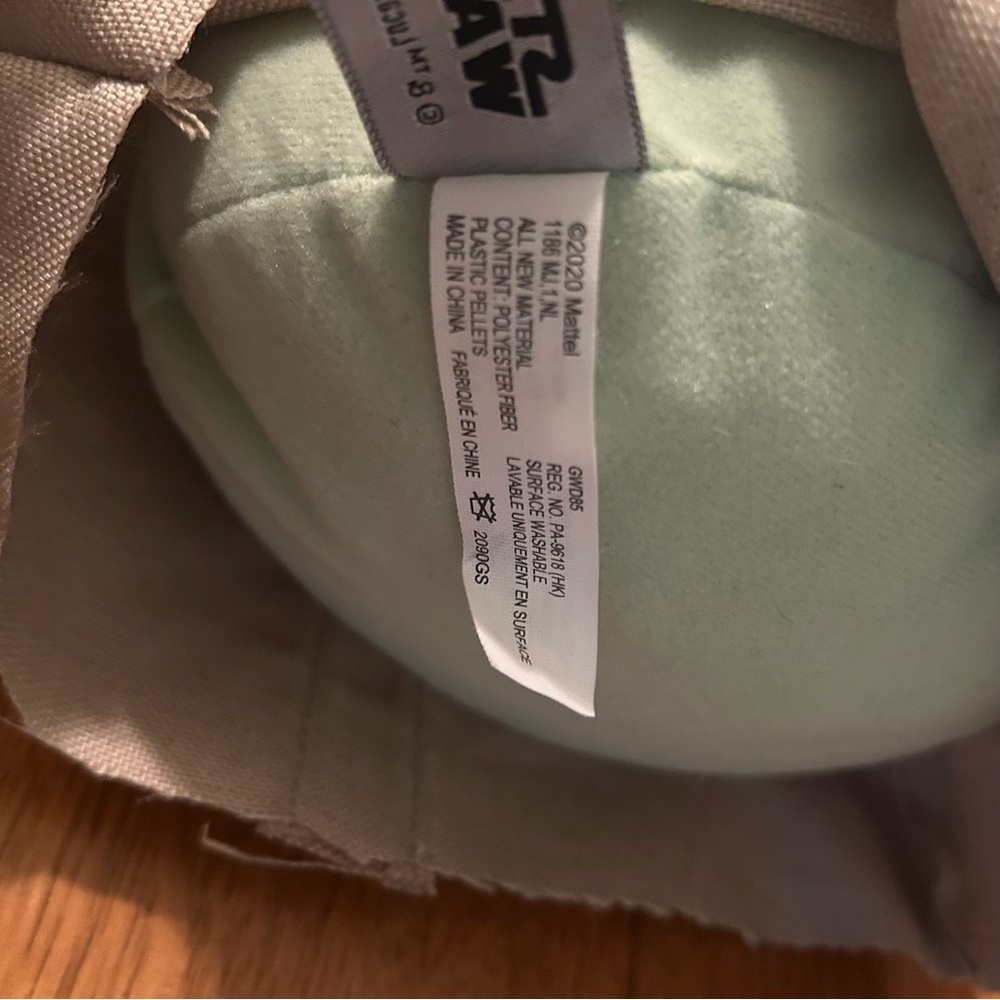 Disney Star Wars The Mandalorian Baby Yoda Grogu Plush Doll The Child 11” Rubber - Picture 9 of 12